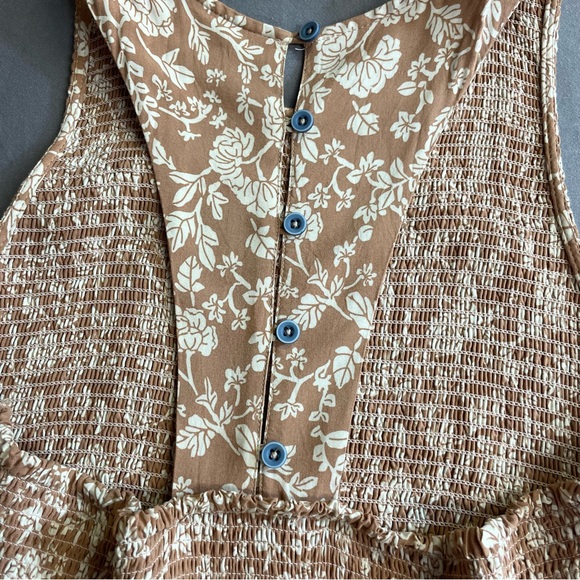 Matilda Jane Just Imagine Lauren smocked floral print midi dress large - Picture 9 of 13